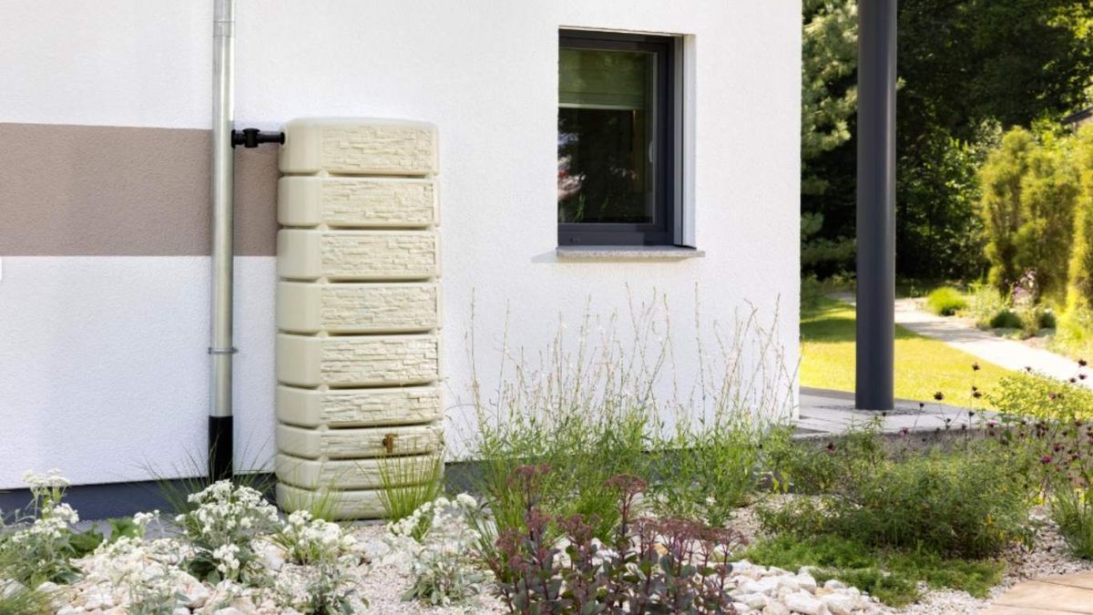 Deposito de agua de lluvia