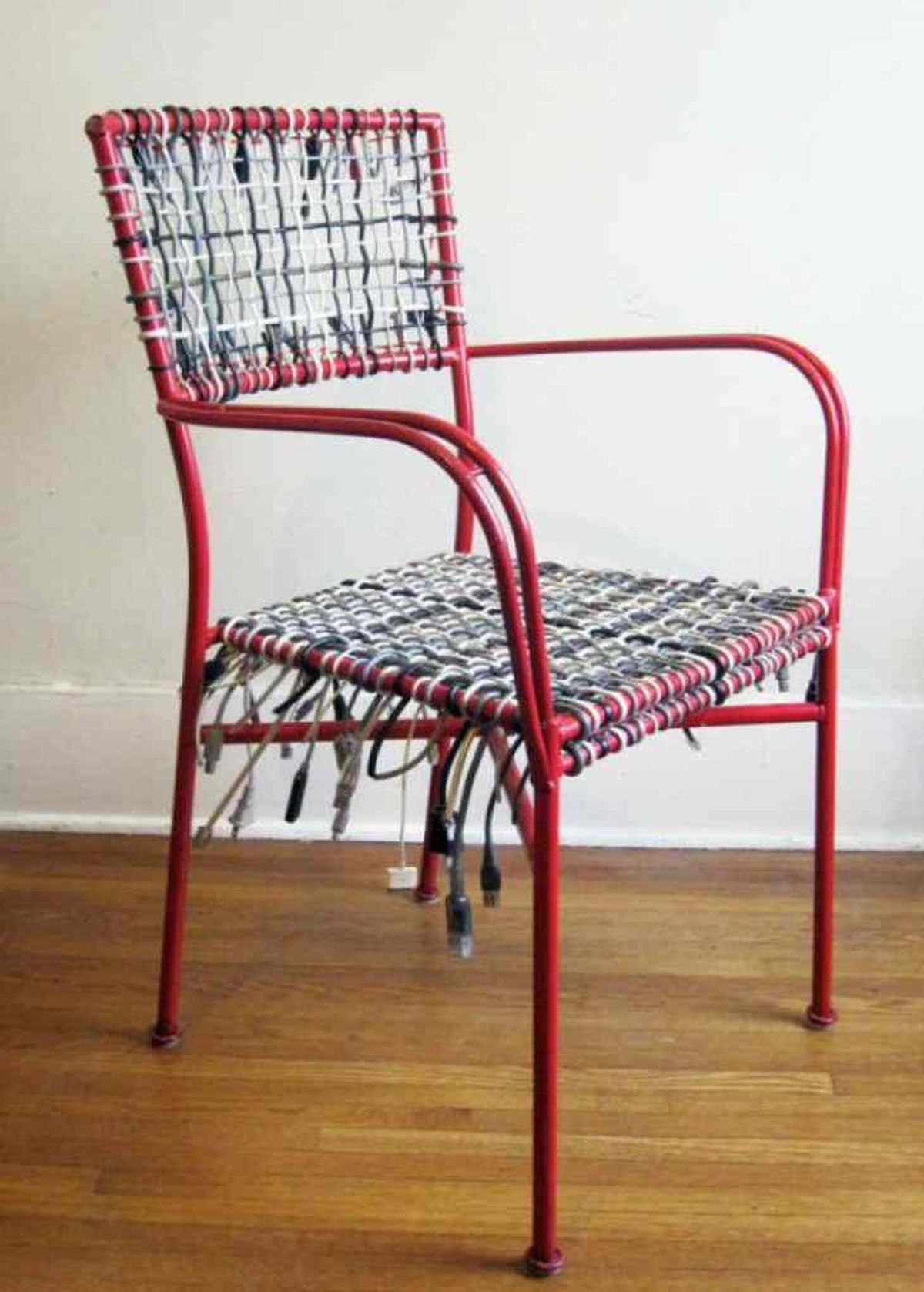 reutilizar cables tapiceria silla