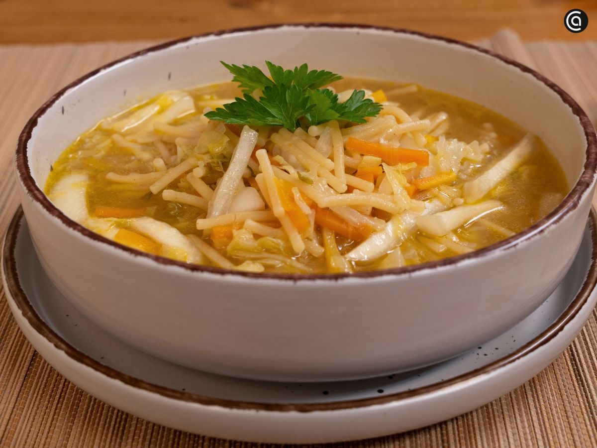 Sopa juliana - paso 5