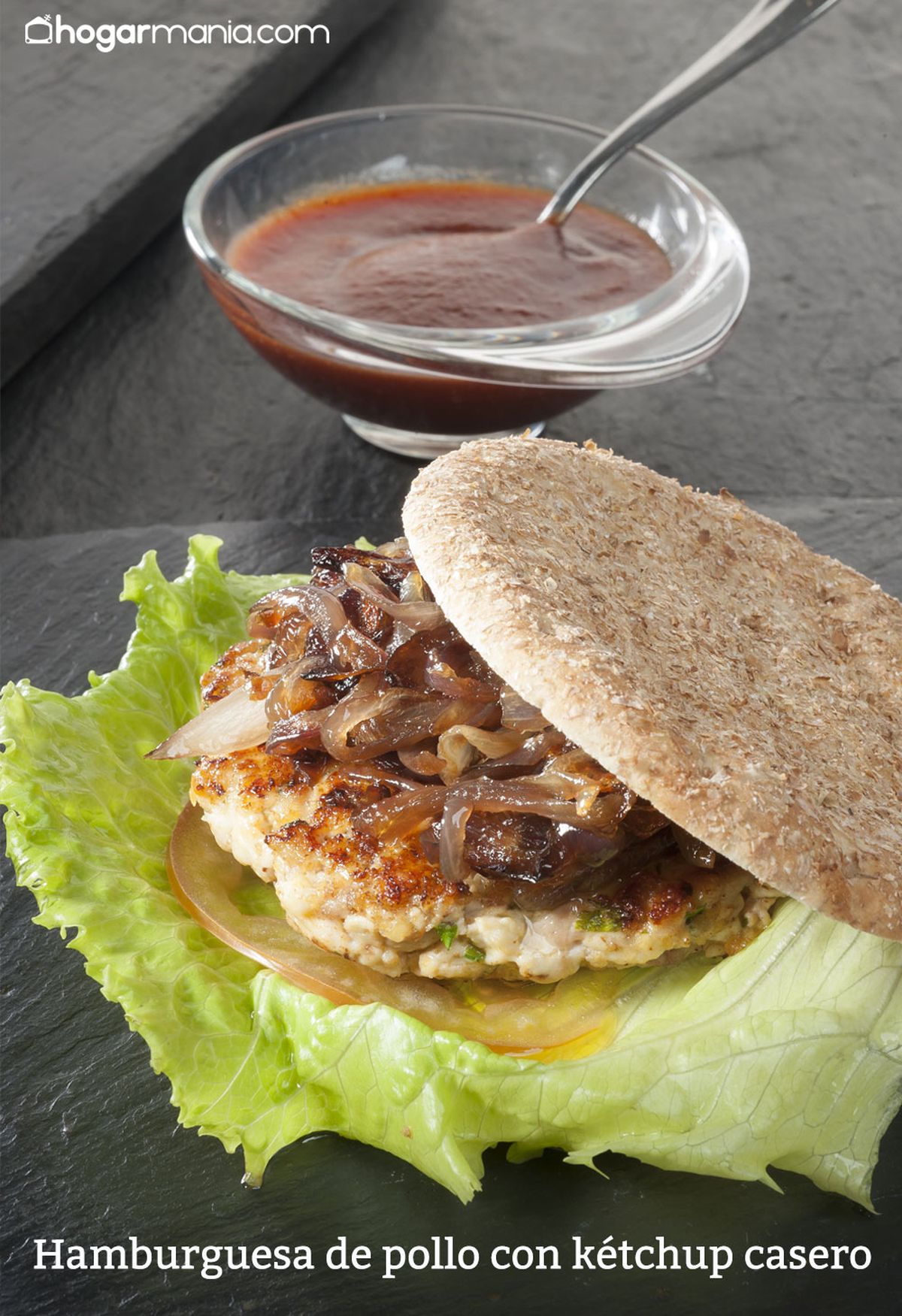 CABI0084 Josetxo Hamburguesa de pollo con ketchup casero xl vertical