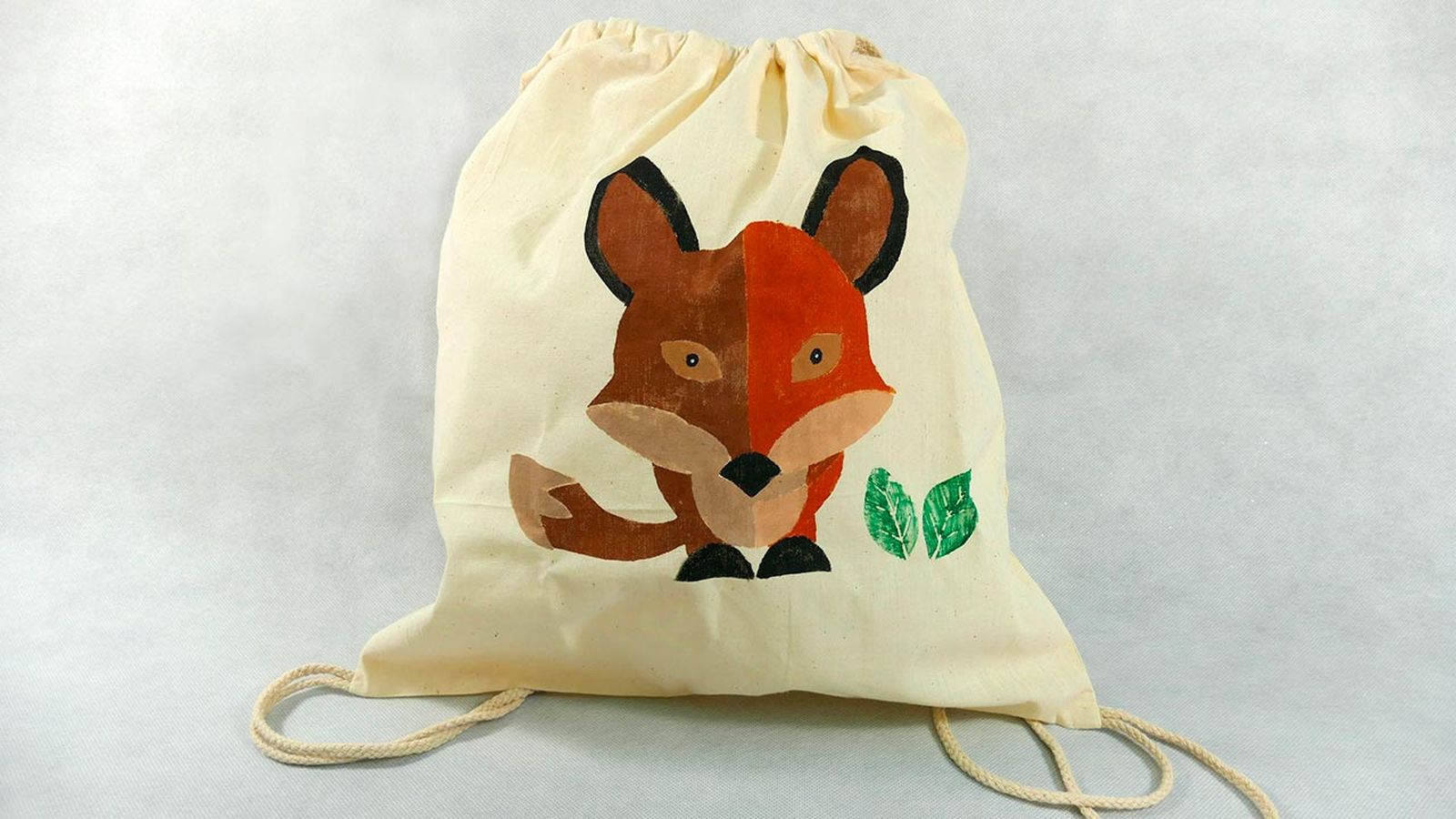 Pintar una mochila de tela 1