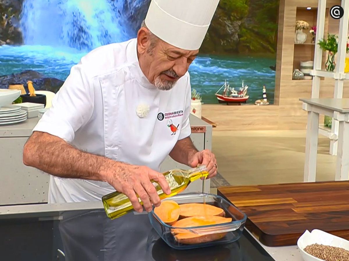 Prepara los boniatos para asarlos en el horno