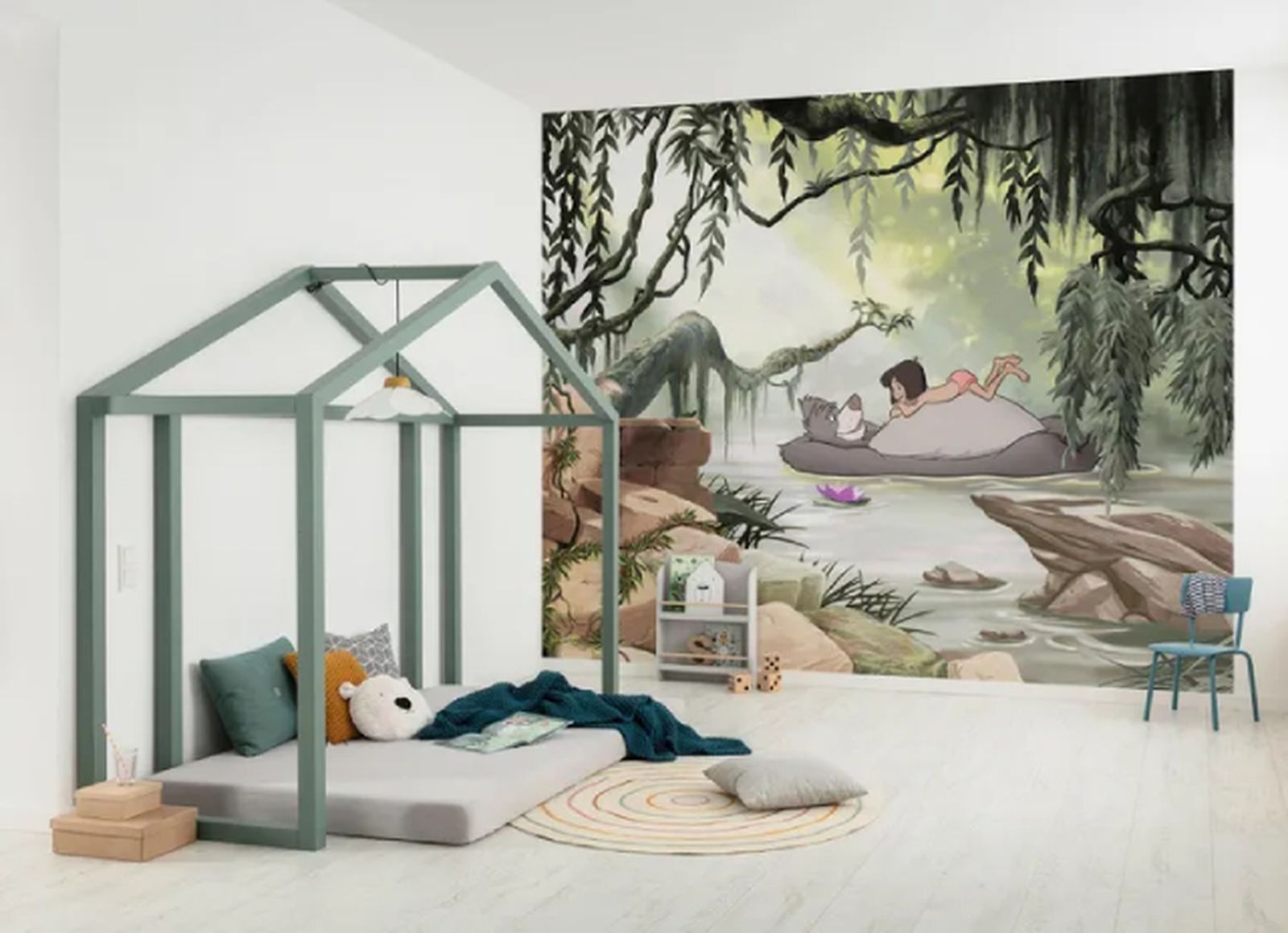 4 mural el libro de la selva 4 mural el libro de la selva
