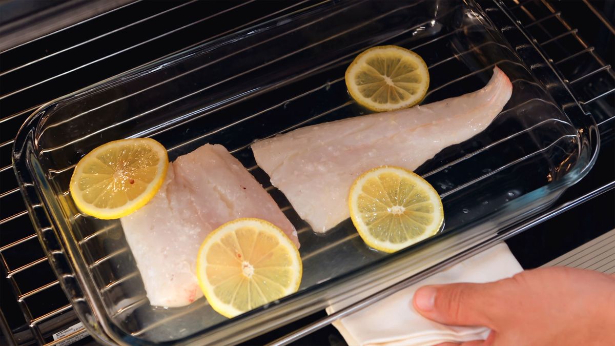 Wrap de pescado con salsa de yogur   Paso 2