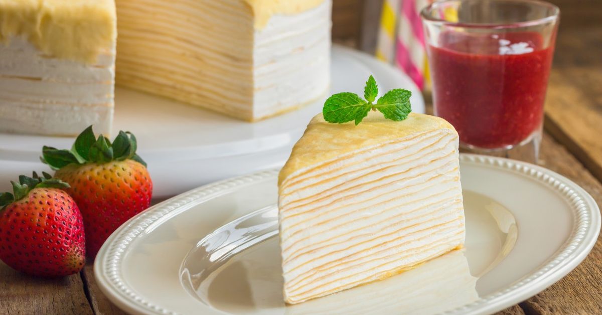 Mil Crepes Cómo hacer una tarta de crepes o Mille crepe