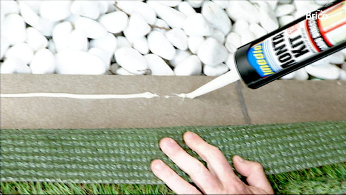 Bricomania 745 como colocar cesped artificial paso 3