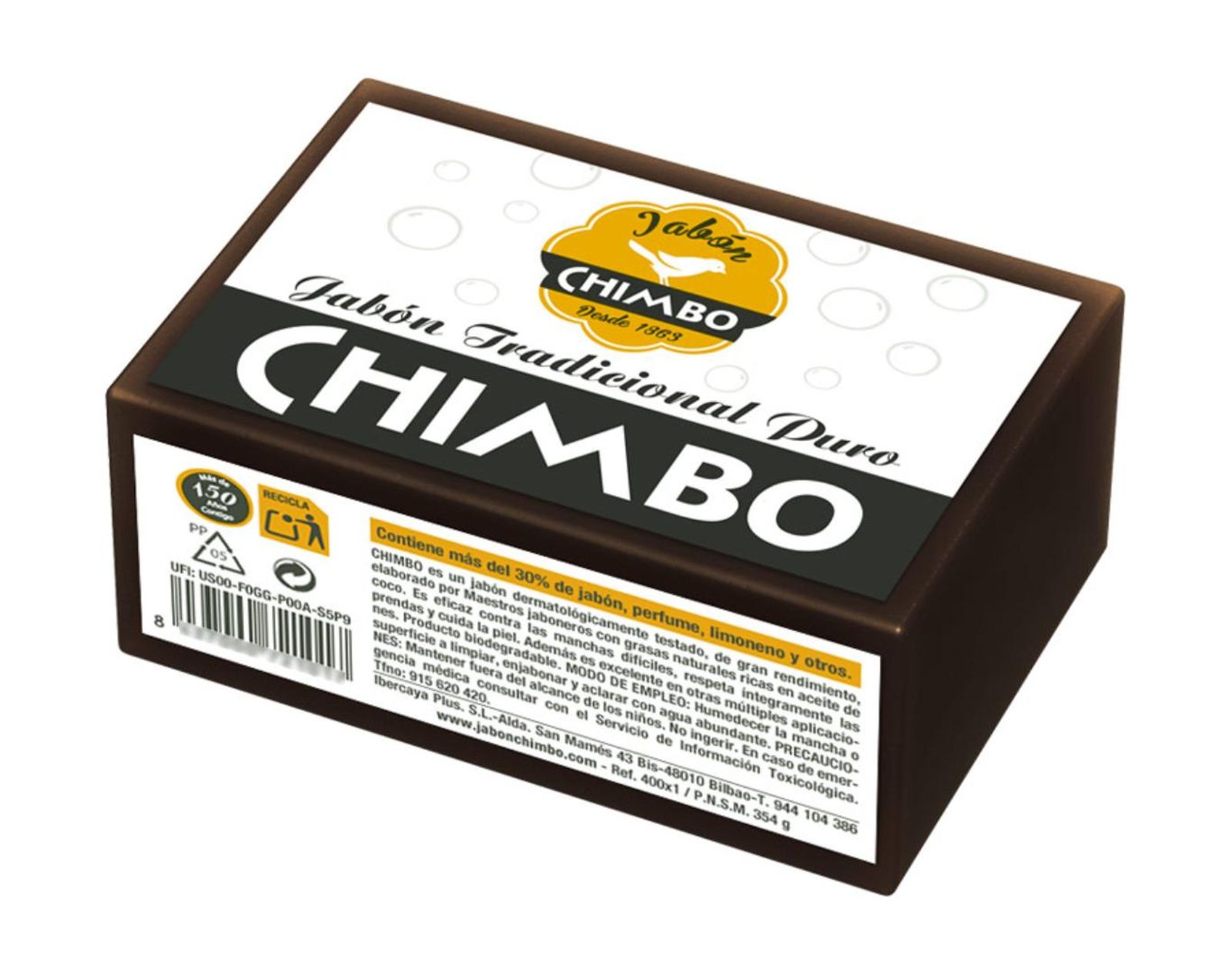 Pastilla de Jabón Chimbo.