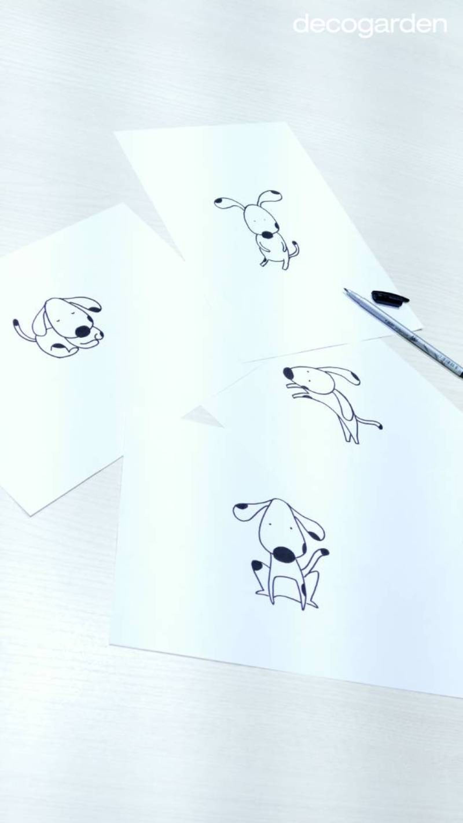 Cómo dibujar un perro en diferentes formas. Cómo dibujar un perro en diferentes formas.