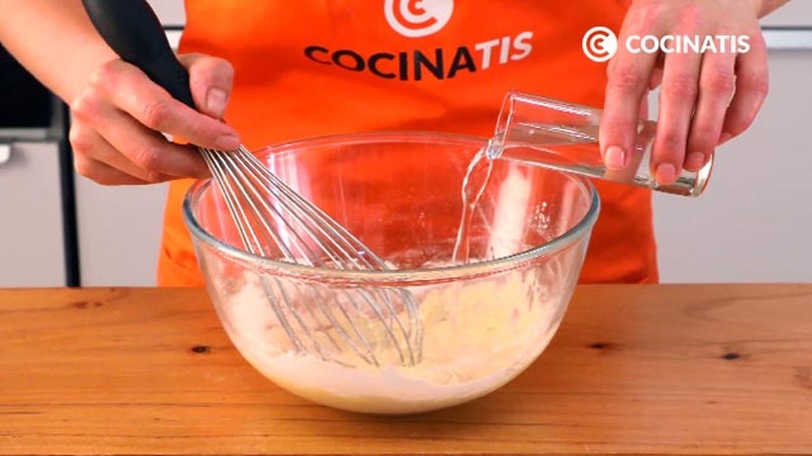 Receta de okonomiyaki. la tortilla japonesa paso 1 Receta de okonomiyaki. la tortilla japonesa paso 1
