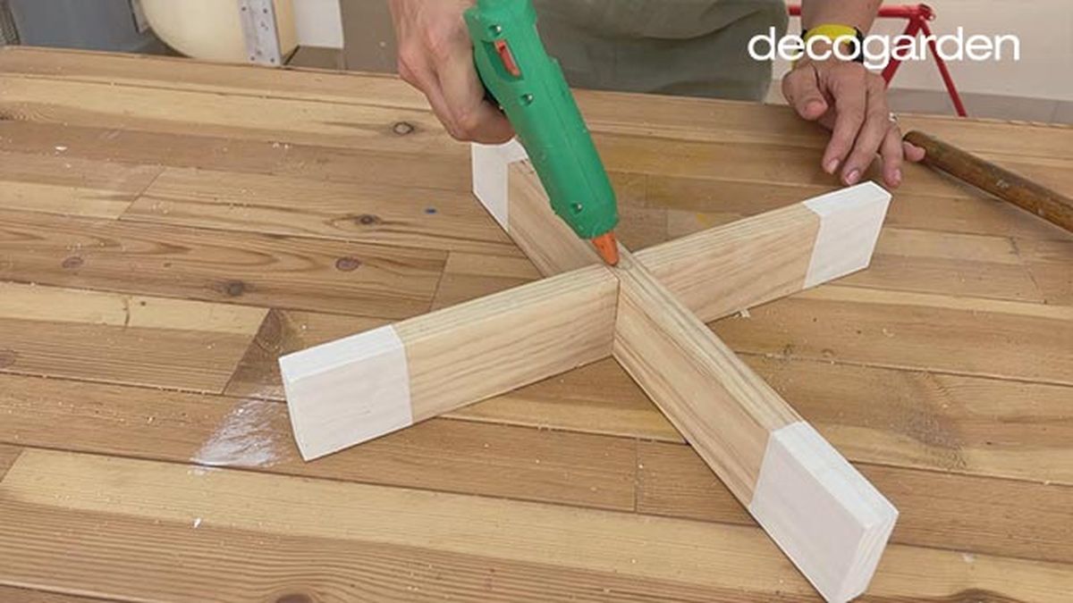 soporte para plantas paso 9