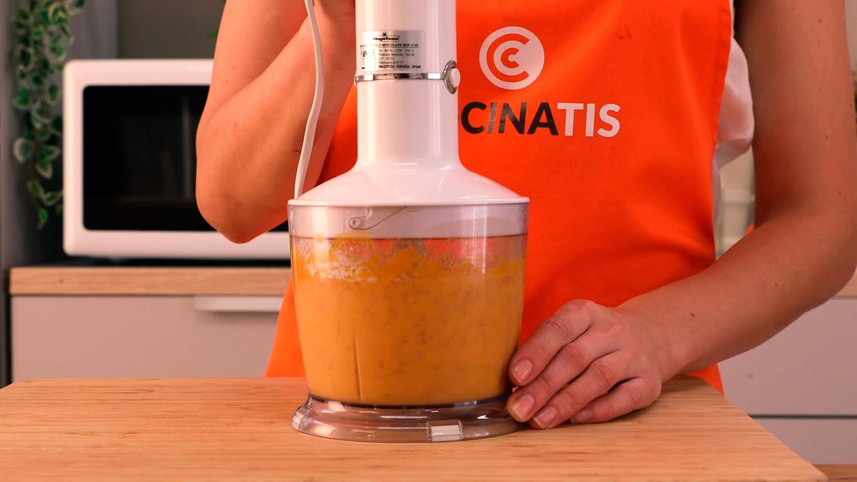 Masa de pizza casera de calabaza   paso 3