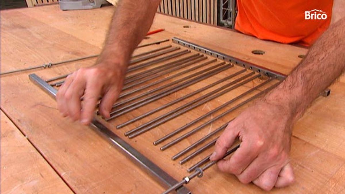 Barbacoa desmontable paso 5