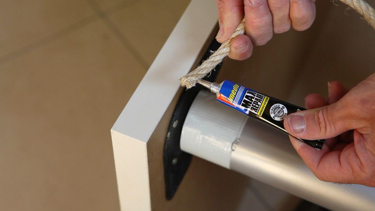 Hacer un rascador de gato paso 4