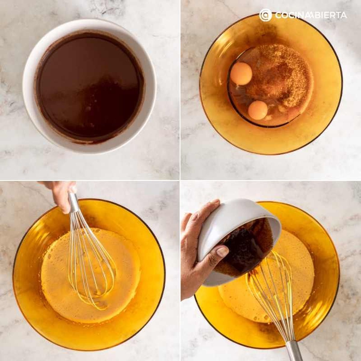 Paso a paso para hacer brownie en freidora de aire