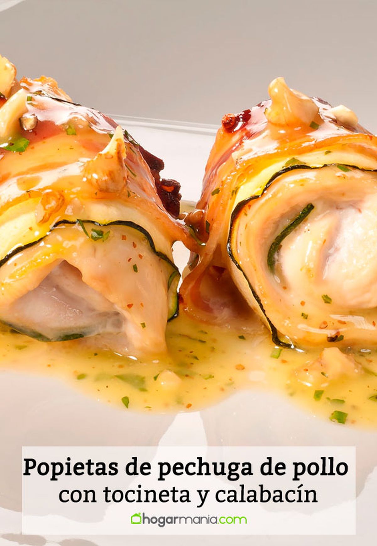 popietas pechuga pollo tocineta calabacin pin