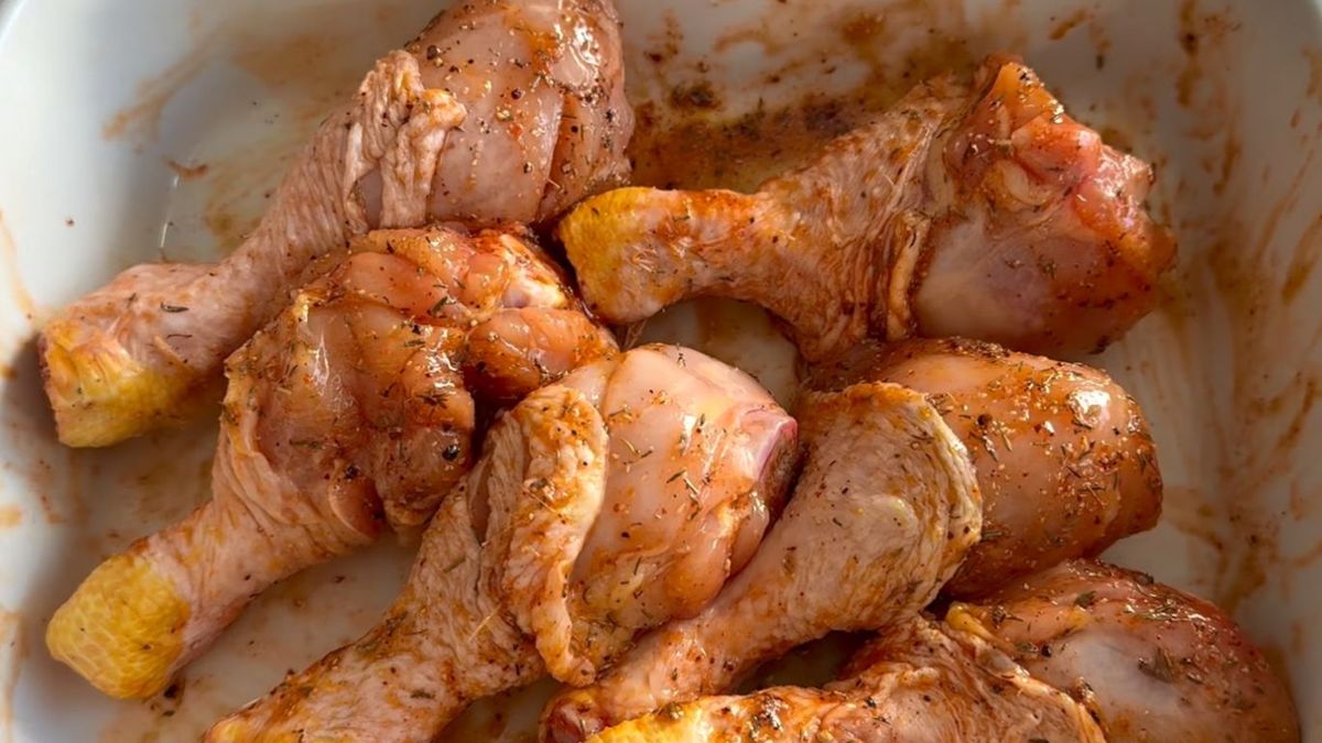 Muslos de pollo en adobo