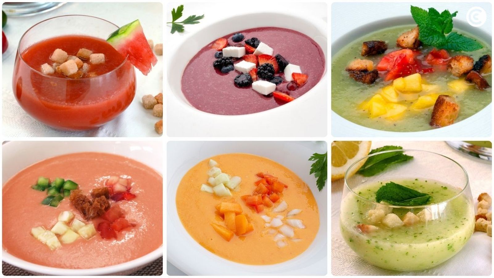 Gazpachos de frutas