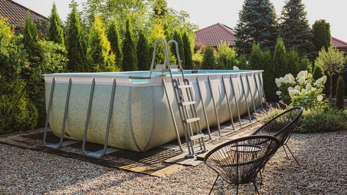 que poner debajo de una piscina desmontable 1