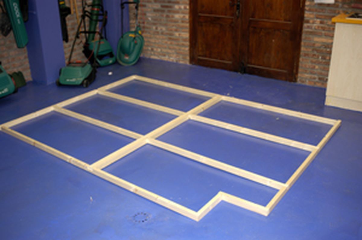 Instalar un falso techo paso 1