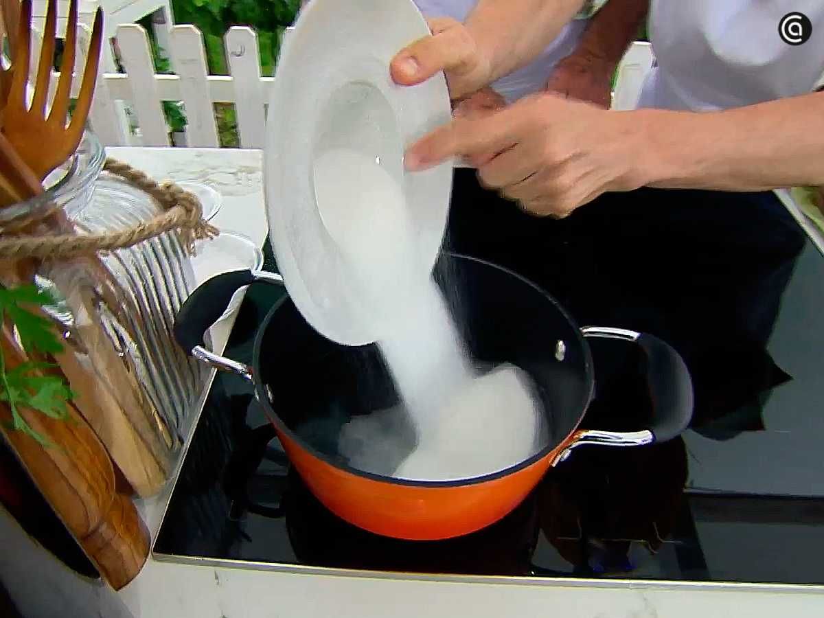 Preparar el almíbar