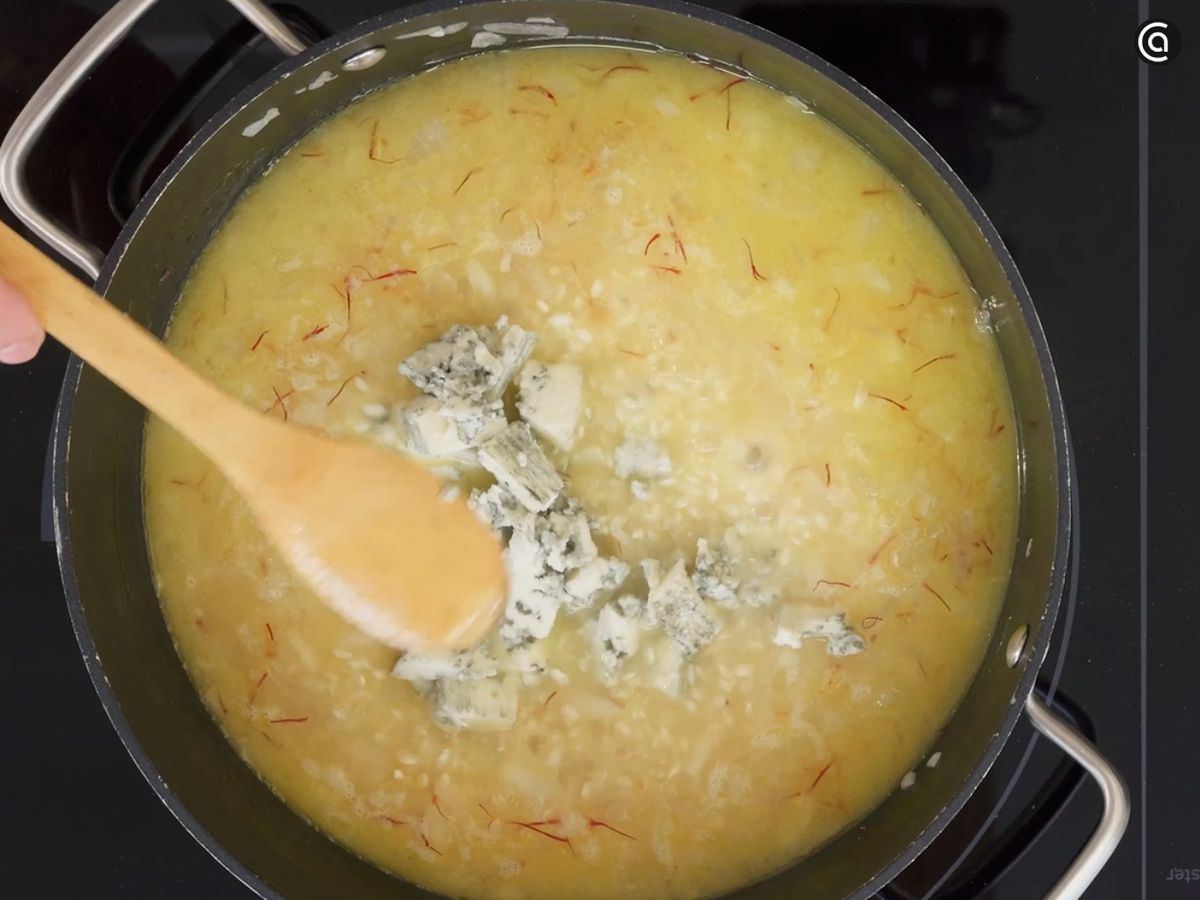 Risotto alla milanese - paso 3
