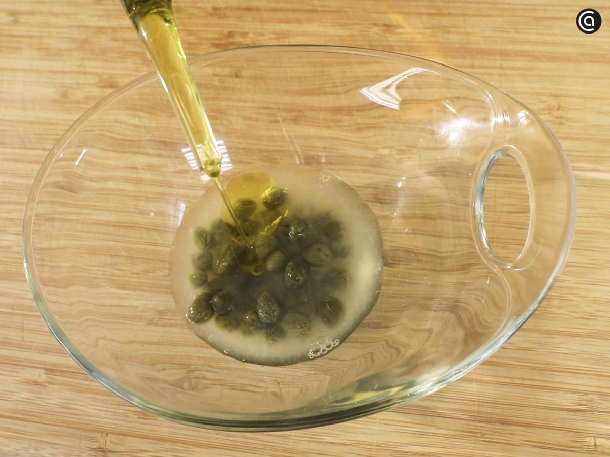 Prepara la vinagreta