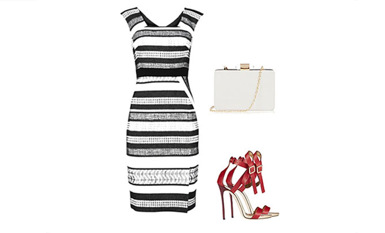 moda rayas look vestido moda rayas look vestido