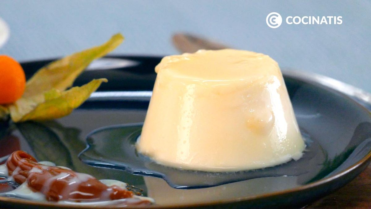 Flan de queso 