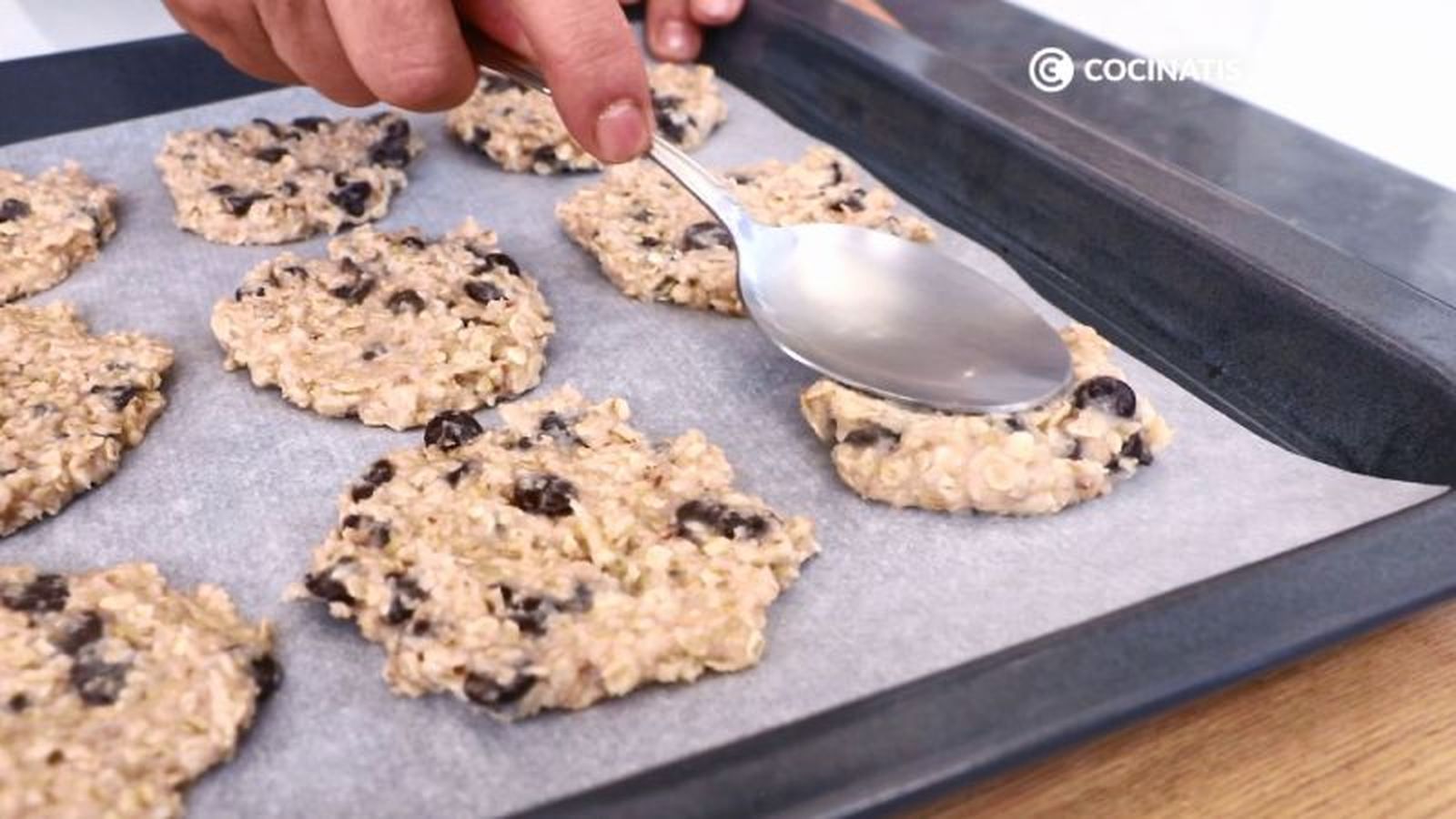 Cookies americanas listas para hornear Cookies americanas listas para hornear