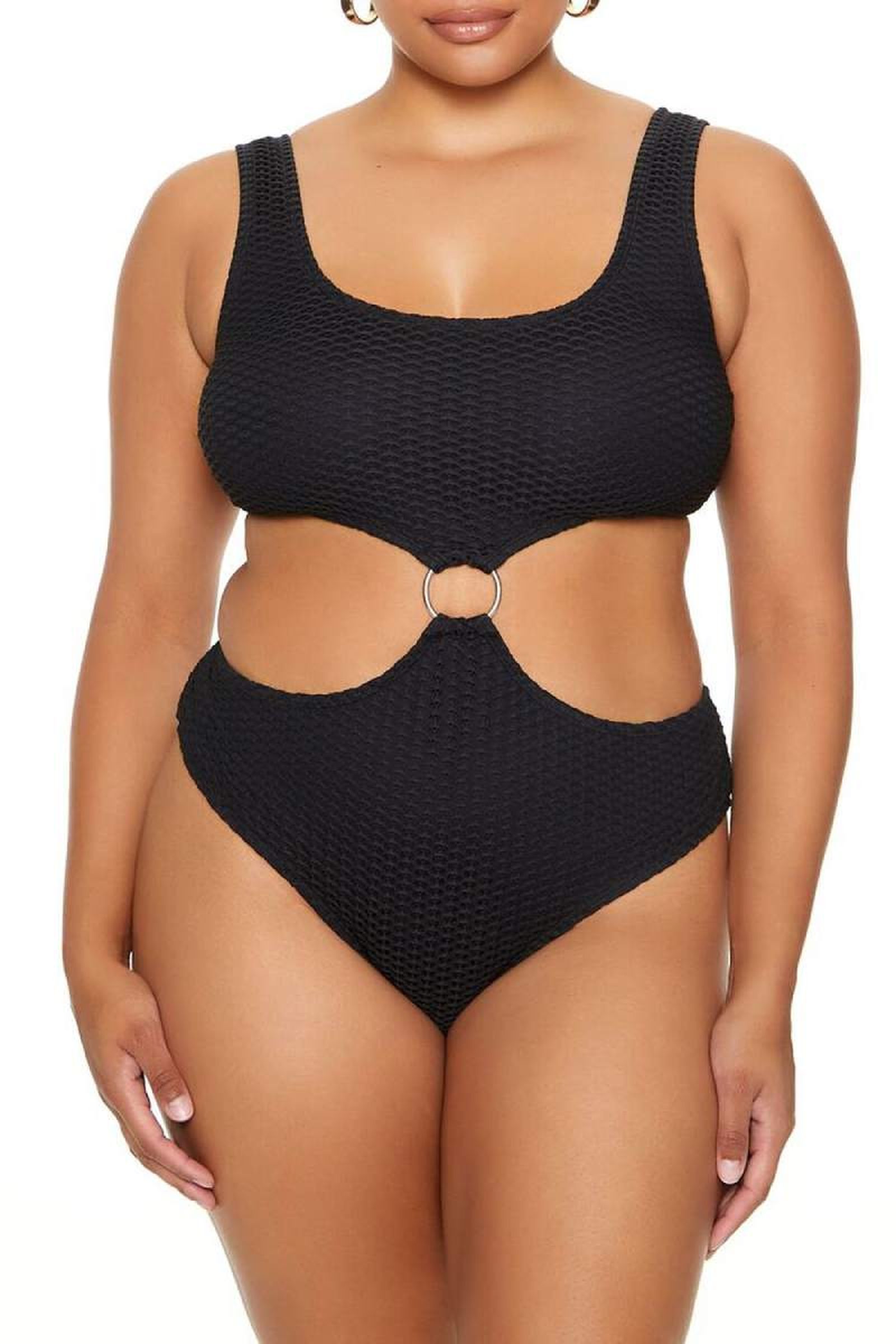 Trikini negro con aro de Forever 21 Trikini negro con aro de Forever 21