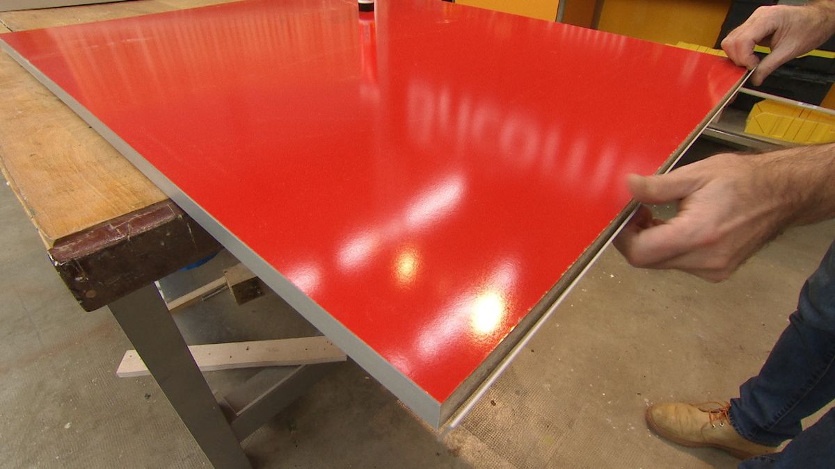 Mesa abatible de cocina paso 7