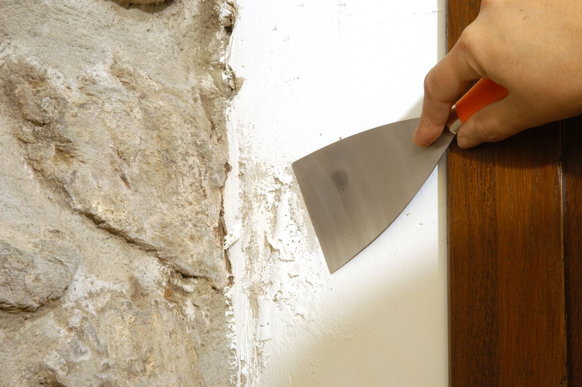 Eliminar capas de pintura levantadas