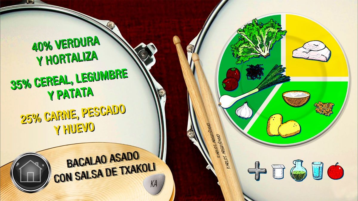 bacalao txakoli plato