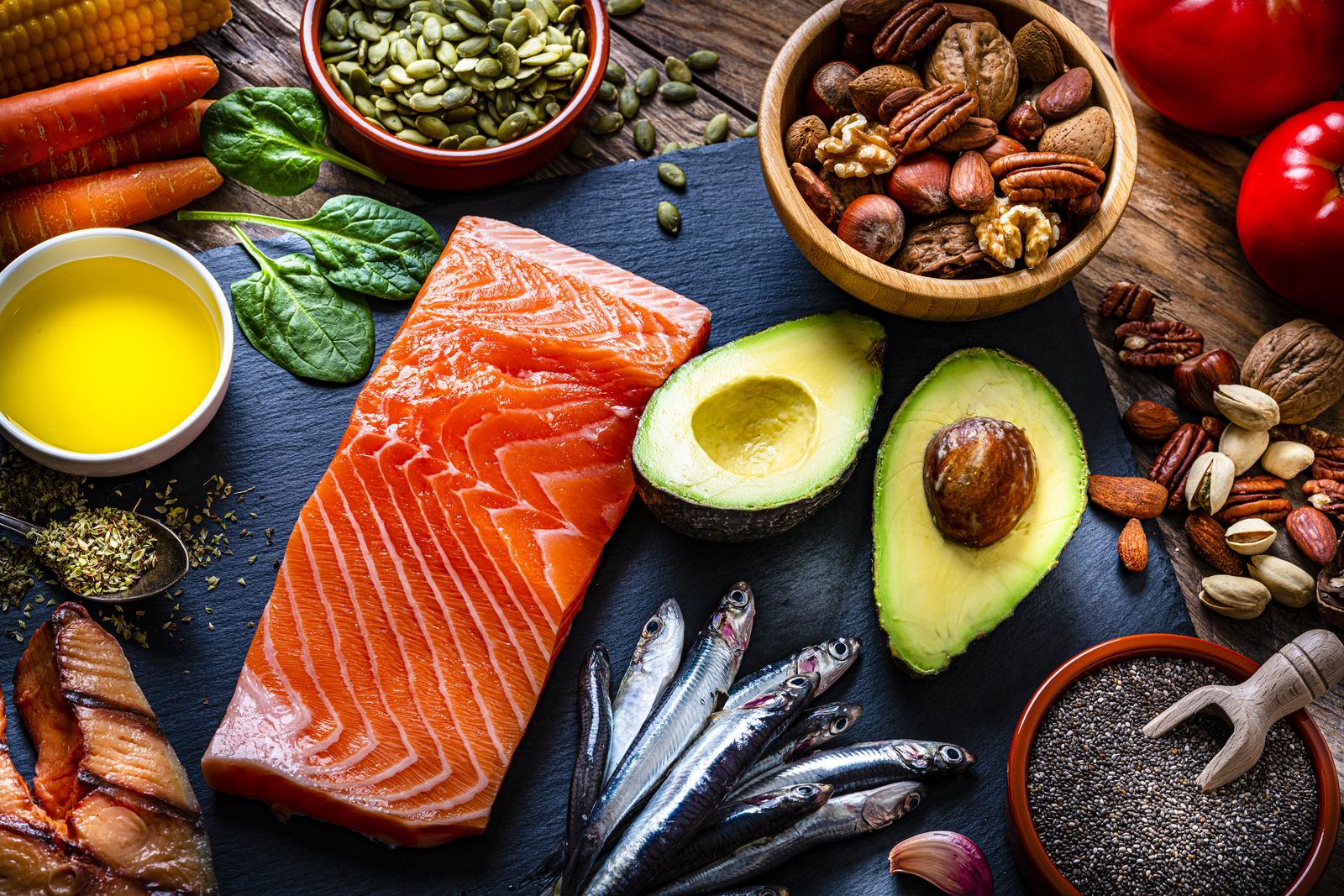 Descubre qué alimentos son ricos en omega-3
