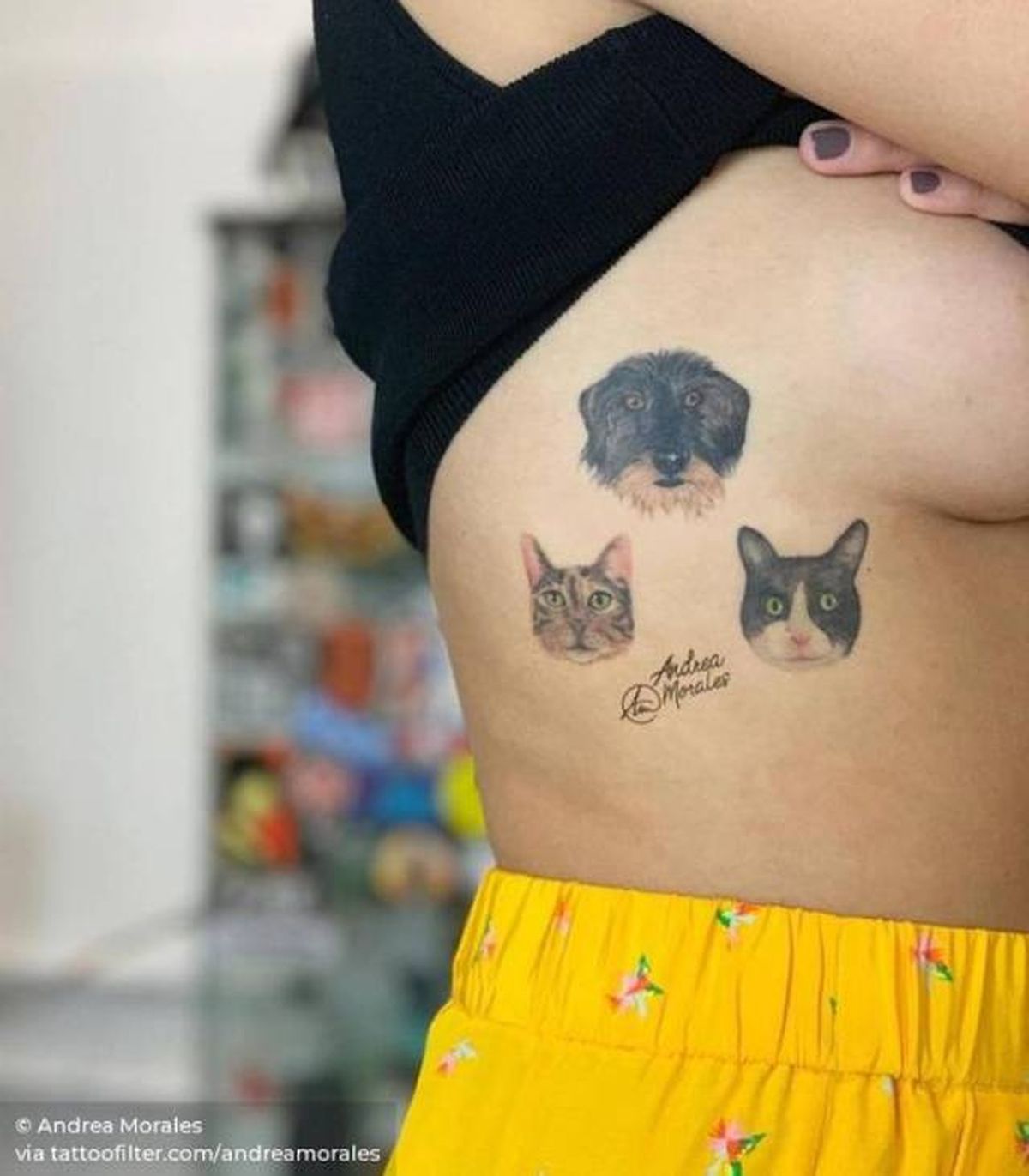 tatuaje mascotas blanca suarez