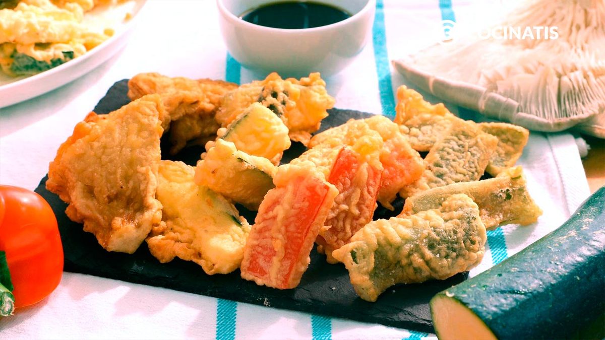 tempura de verduras