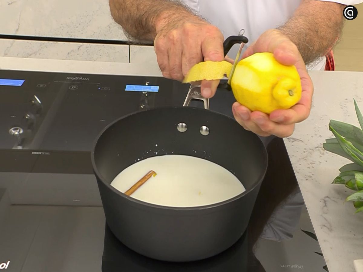 Piña rellena - paso 2