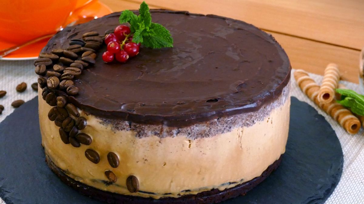 Tarta helada de café
