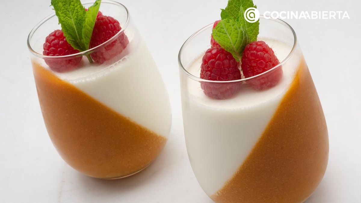 Panna cotta de albaricoque, receta de Karlos Arguiñano