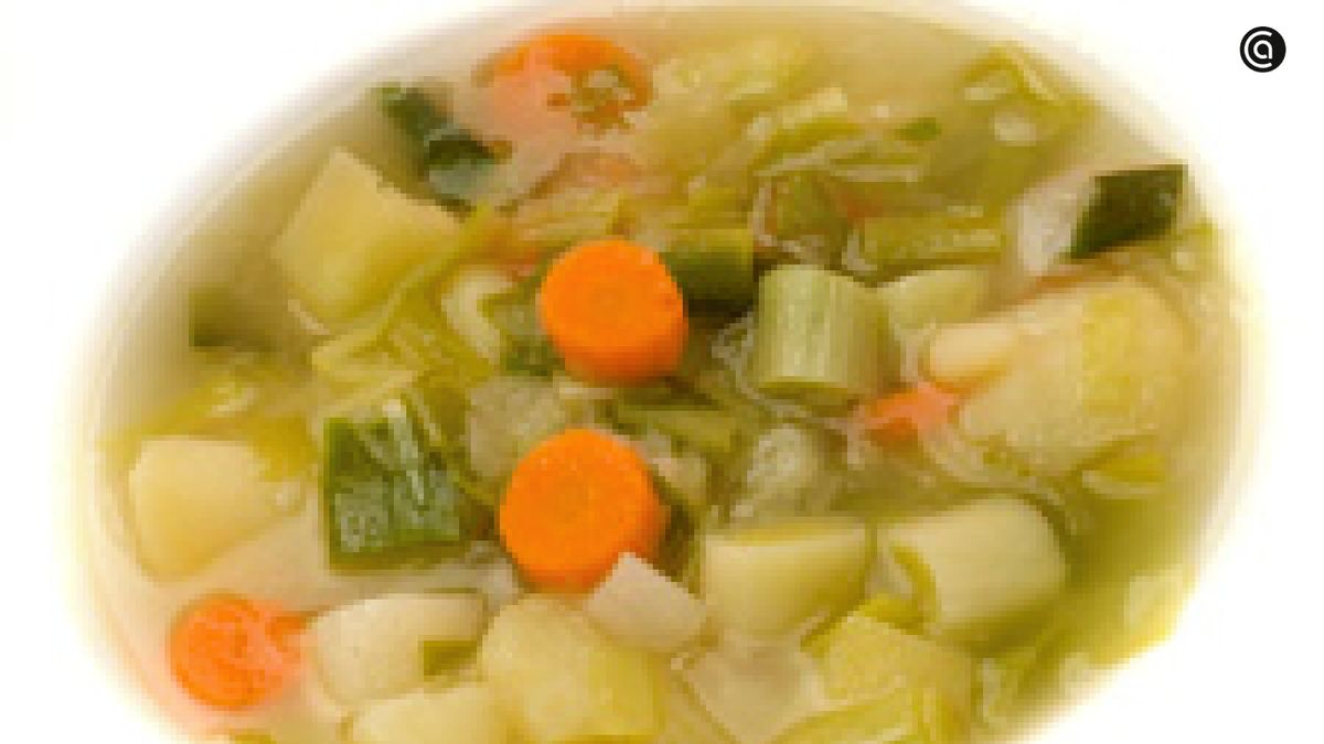 Calentita y de cuchara: así es la porrusalda