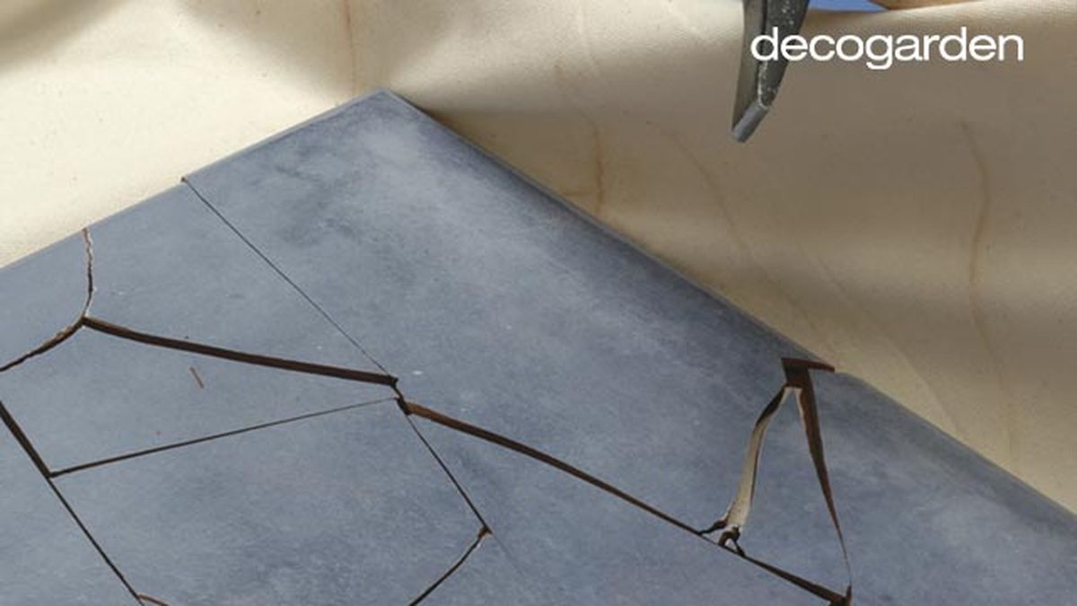 Cómo hacer un mosaico de azulejos paso 1