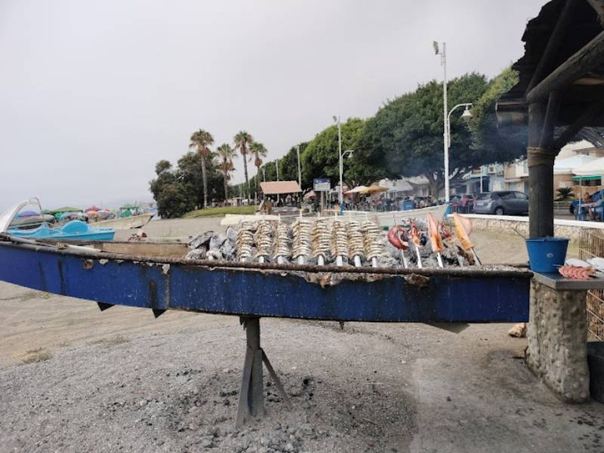 Marisquería Narval de Málaga para comer espetos de sardina
