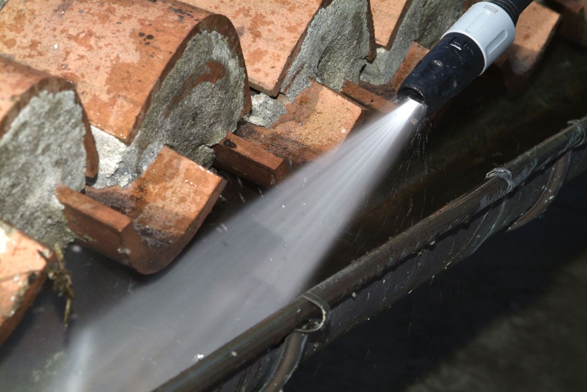 Mantenimiento del canalón paso 1