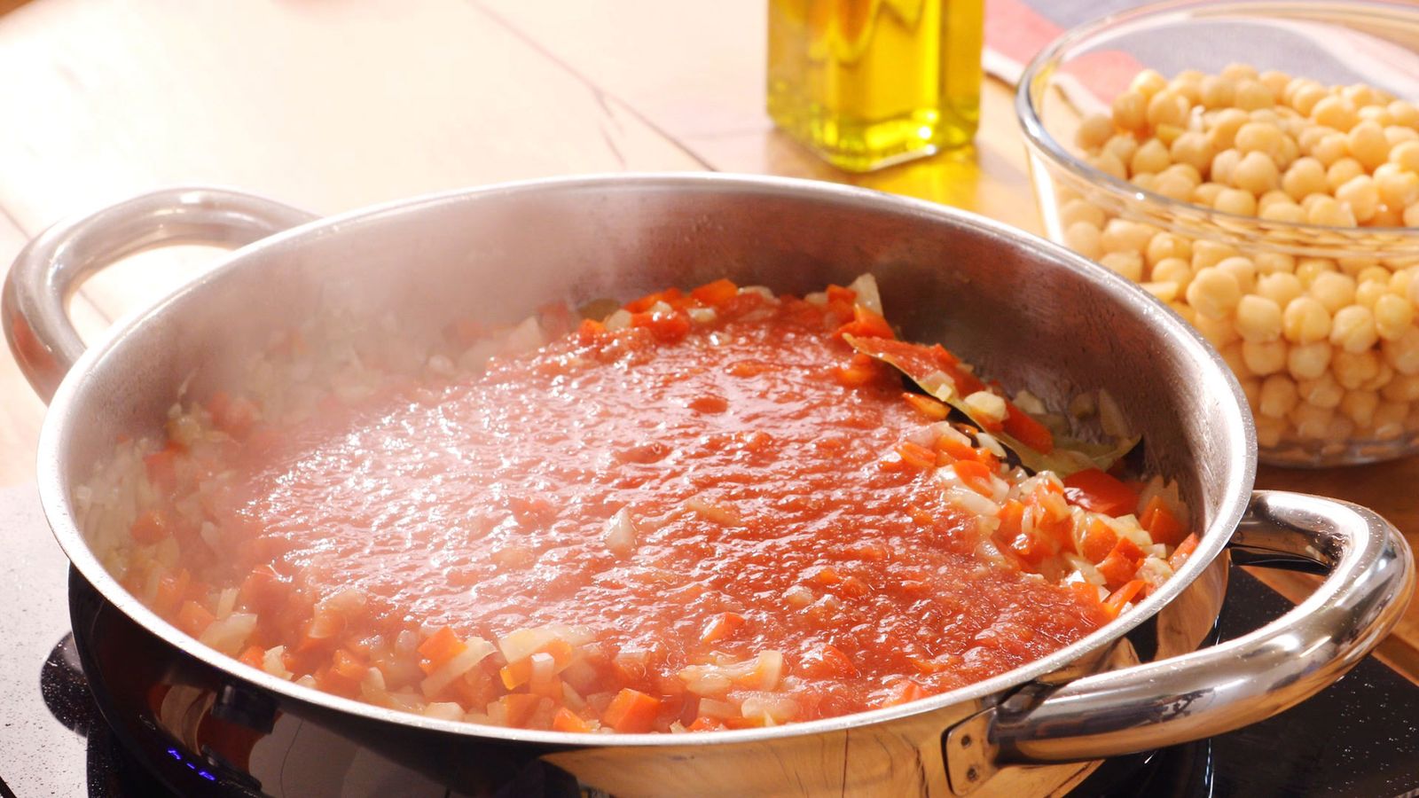 Garbanzos con tomate Paso 3 Garbanzos con tomate Paso 3