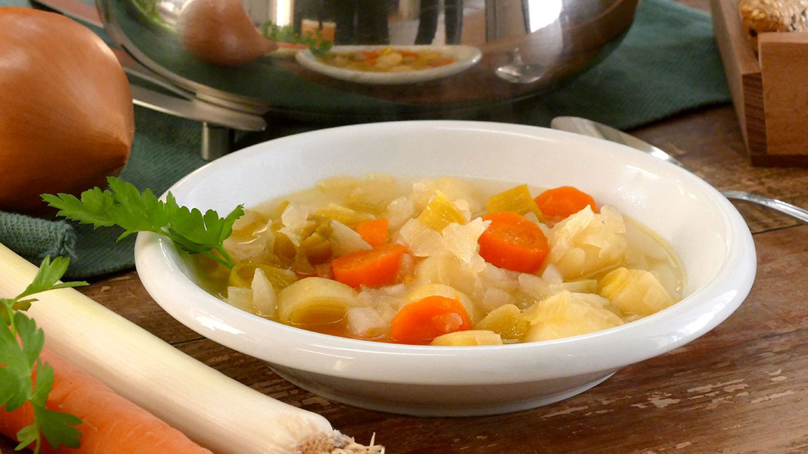 Receta de porrusalda