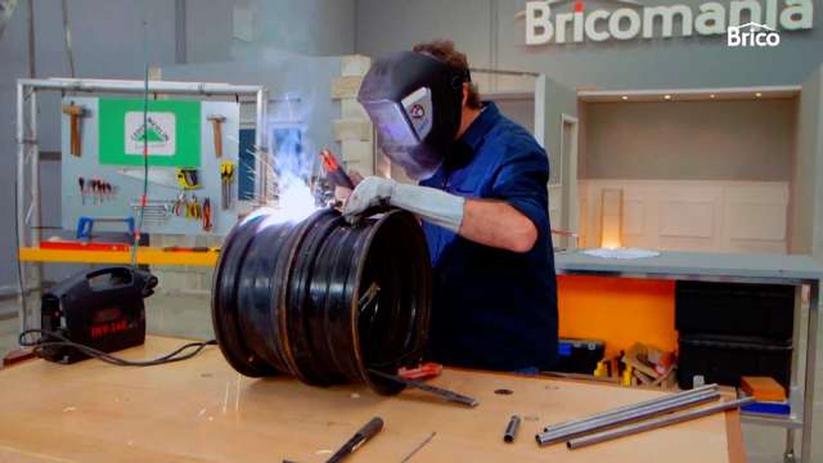 brico 0919 como hacer barbacoa con una llanta paso 7