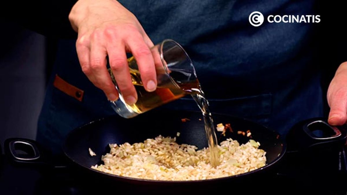 Receta de risotto rojo de remolacha  paso 3