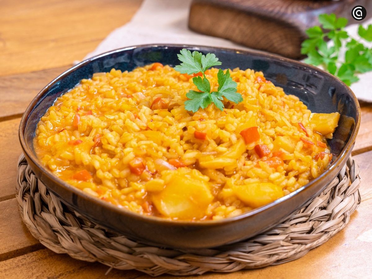 Arroz caldoso con bacalao - paso 5