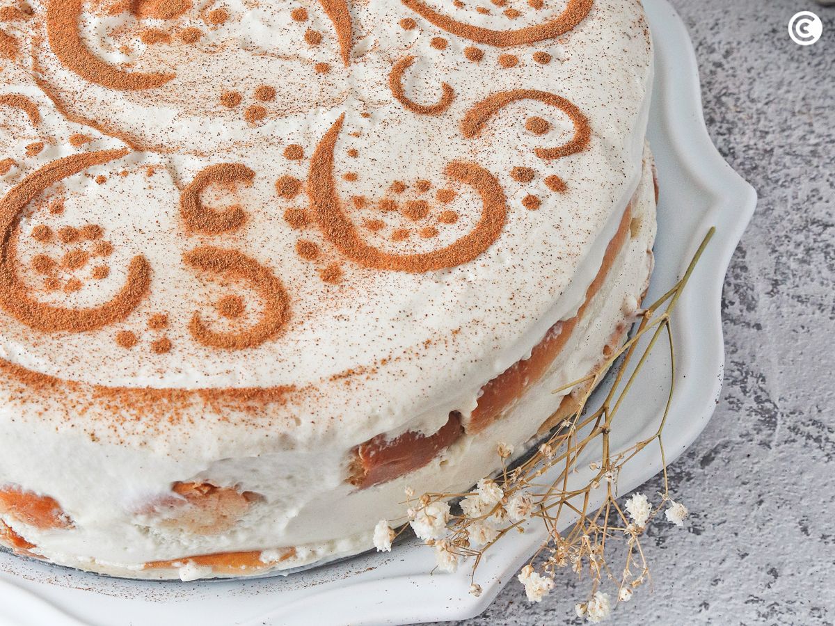 Tarta de fartons y horchata