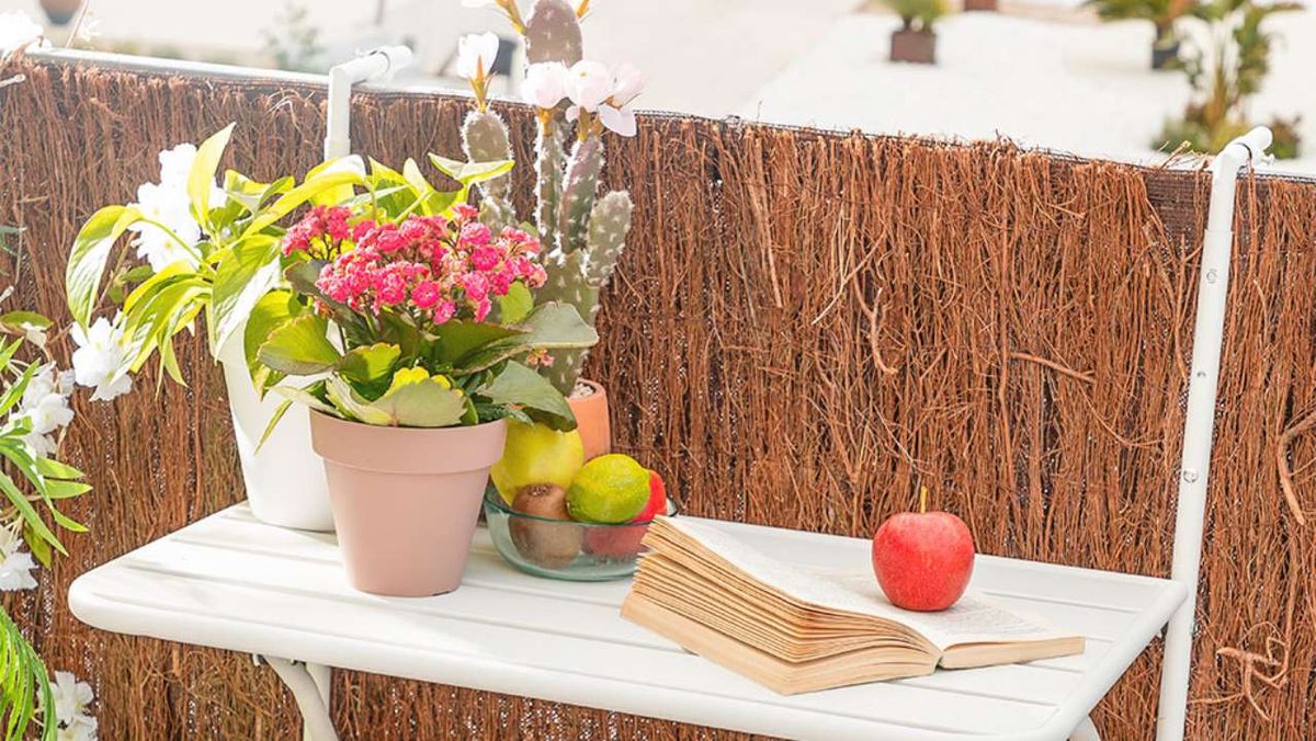 decorar balcon muy pequeno